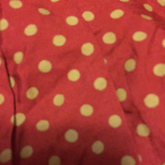 Vintage Gap Red Polka Dot Skirt Size 2 - Picture 4 of 5